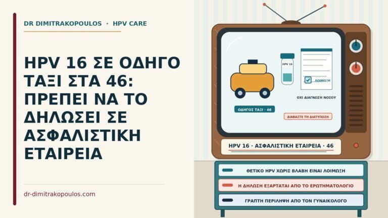 HPV 16 και ασφαλιστική εταιρεία