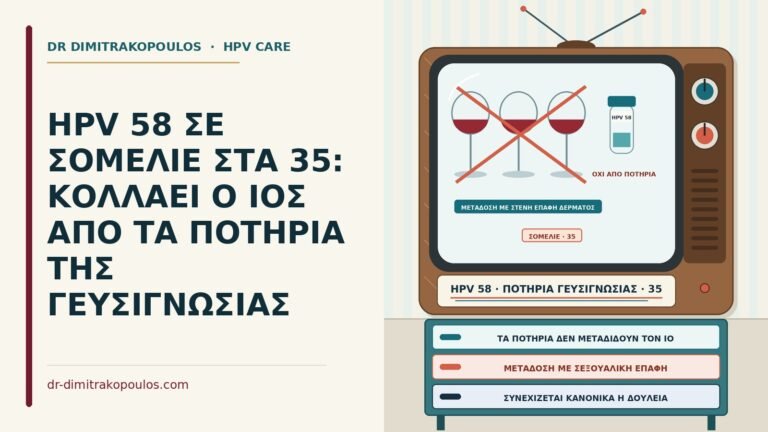 HPV 58 και ποτήρια γευσιγνωσίας