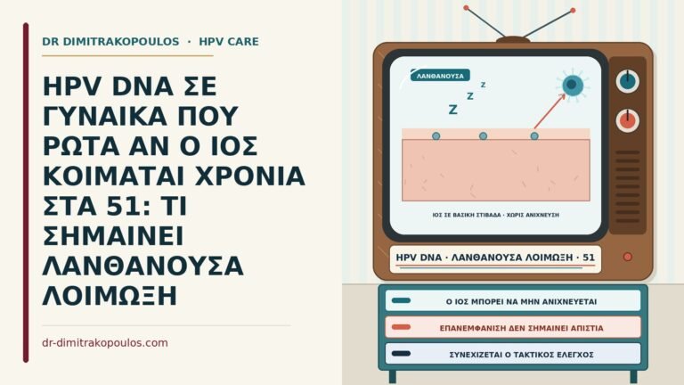 λανθάνουσα λοίμωξη HPV