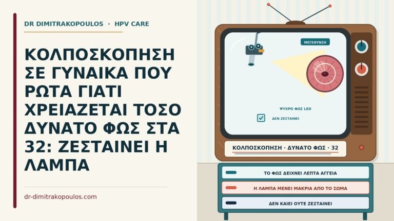 φως στην κολποσκόπηση