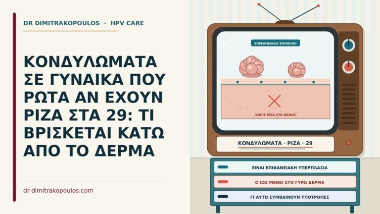 Κονδυλώματα και «ρίζα»