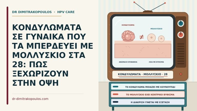 κονδυλώματα και μολλυσκία