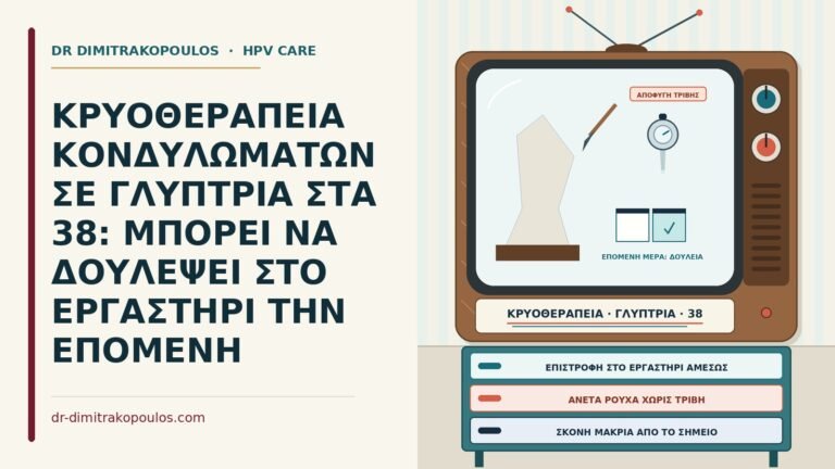 κρυοθεραπεία και όρθια εργασία