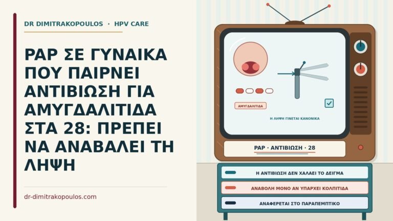 Παπ με αντιβίωση για αμυγδαλίτιδα