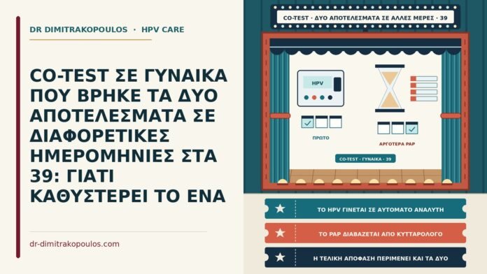 καθυστέρηση ενός αποτελέσματος co-test
