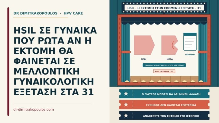 τράχηλος μετά την εκτομή