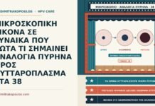 ΜΙΚΡΟΣΚΟΠΙΚΗ ΕΙΚΟΝΑ ΣΕ ΓΥΝΑΙΚΑ ΠΟΥ ΡΩΤΑ ΤΙ ΣΗΜΑΙΝΕΙ ΑΝΑΛΟΓΙΑ ΠΥΡΗΝΑ ΠΡΟΣ ΚΥΤΤΑΡΟΠΛΑΣΜΑ ΣΤΑ 38 αναλογία πυρήνα προς κυτταρόπλασμα