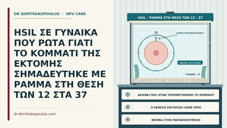 ράμμα προσανατολισμού στη θέση των 12