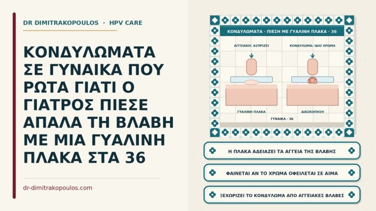 πίεση της βλάβης με γυάλινη πλάκα