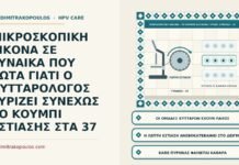 κουμπί εστίασης του μικροσκοπίου