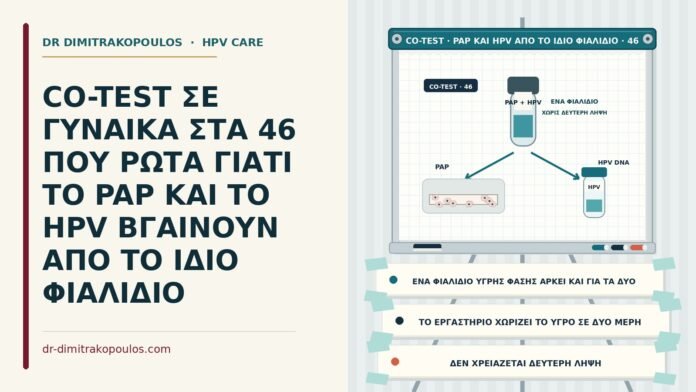 co-test από το ίδιο φιαλίδιο