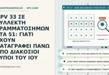 HPV 33 ΣΕ ΣΥΛΛΕΚΤΗ ΓΡΑΜΜΑΤΟΣΗΜΩΝ ΣΤΑ 51: ΓΙΑΤΙ ΕΧΟΥΝ ΚΑΤΑΓΡΑΦΕΙ ΠΑΝΩ ΑΠΟ ΔΙΑΚΟΣΙΟΙ ΤΥΠΟΙ ΤΟΥ ΙΟΥ οι πολλοί τύποι HPV και ο HPV 33
