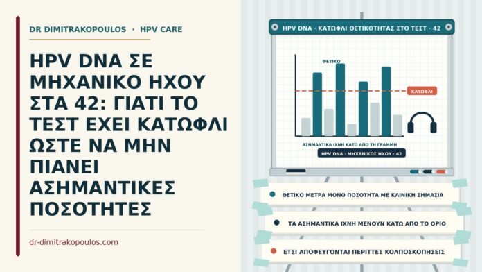 κατώφλι θετικότητας στο HPV DNA