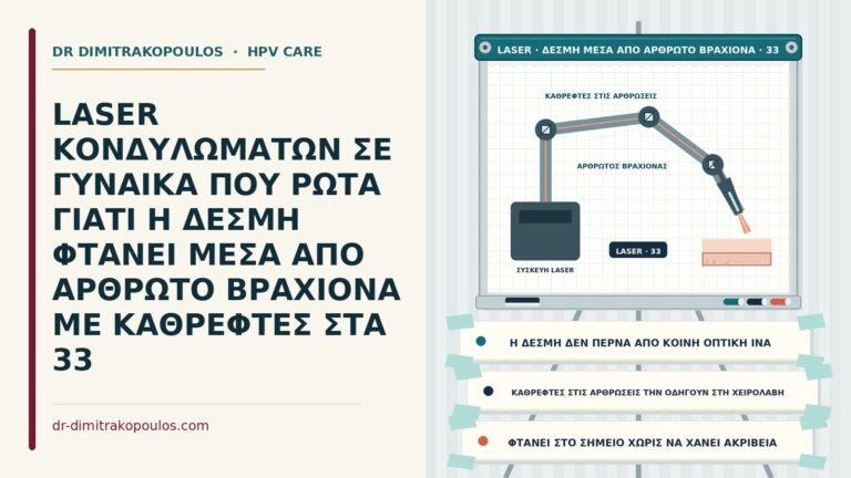 αρθρωτός βραχίονας του laser CO2
