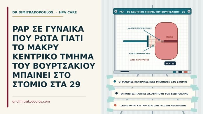 PAP ΣΕ ΓΥΝΑΙΚΑ ΠΟΥ ΡΩΤΑ ΓΙΑΤΙ ΤΟ ΜΑΚΡΥ ΚΕΝΤΡΙΚΟ ΤΜΗΜΑ ΤΟΥ ΒΟΥΡΤΣΑΚΙΟΥ ΜΠΑΙΝΕΙ ΣΤΟ ΣΤΟΜΙΟ ΣΤΑ 29 κεντρικό τμήμα του βουρτσακιού στο Παπ