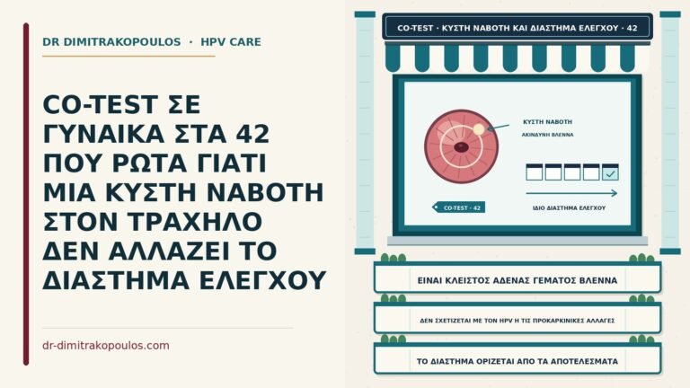 κύστη Naboth και διάστημα co-testing
