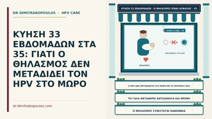 θηλασμός και HPV
