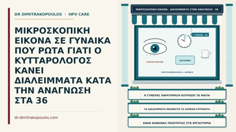 διαλείμματα του κυτταρολόγου στην ανάγνωση