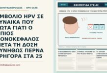 ΕΜΒΟΛΙΟ HPV ΣΕ ΓΥΝΑΙΚΑ ΠΟΥ ΡΩΤΑ ΓΙΑΤΙ Ο ΗΠΙΟΣ ΠΟΝΟΚΕΦΑΛΟΣ ΜΕΤΑ ΤΗ ΔΟΣΗ ΣΥΝΗΘΩΣ ΠΕΡΝΑ ΓΡΗΓΟΡΑ ΣΤΑ 25 ήπιος πονοκέφαλος μετά το εμβόλιο HPV