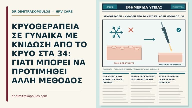 κνίδωση από το κρύο και κρυοθεραπεία