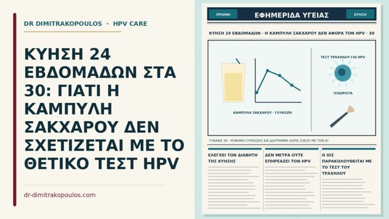 καμπύλη σακχάρου στην κύηση και θετικό τεστ HPV
