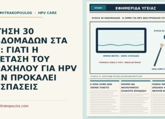 ΚΥΗΣΗ 30 ΕΒΔΟΜΑΔΩΝ ΣΤΑ 33: ΓΙΑΤΙ Η ΕΞΕΤΑΣΗ ΤΟΥ ΤΡΑΧΗΛΟΥ ΓΙΑ HPV ΔΕΝ ΠΡΟΚΑΛΕΙ ΣΥΣΠΑΣΕΙΣ εξέταση τραχήλου για HPV και συσπάσεις στην κύηση