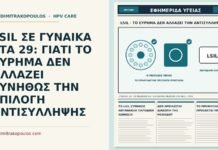 LSIL ΣΕ ΓΥΝΑΙΚΑ ΣΤΑ 29: ΓΙΑΤΙ ΤΟ ΕΥΡΗΜΑ ΔΕΝ ΑΛΛΑΖΕΙ ΣΥΝΗΘΩΣ ΤΗΝ ΕΠΙΛΟΓΗ ΑΝΤΙΣΥΛΛΗΨΗΣ LSIL και επιλογή αντισύλληψης