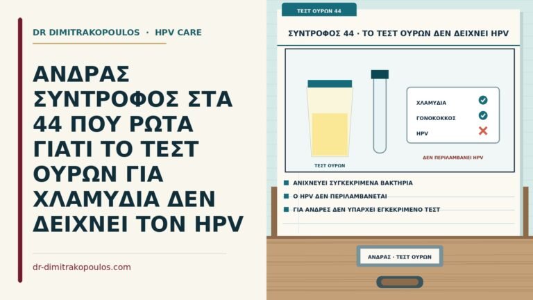 τεστ ούρων για χλαμύδια και HPV