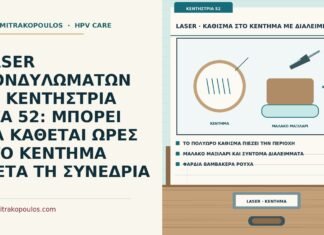 πολύωρο κάθισμα στο κέντημα μετά το laser