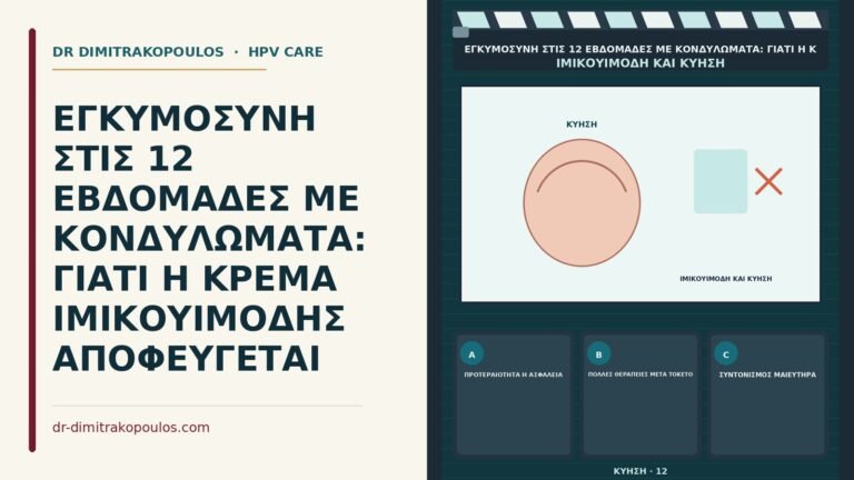 ιμικουιμόδης αποφεύγεται στην κύηση στις 12 εβδομάδες