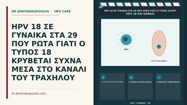 HPV 18 στο κανάλι του τραχήλου