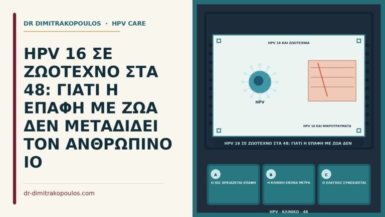 επαφή με ζώα και HPV 16