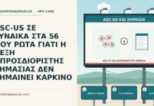 ASC-US ΣΕ ΓΥΝΑΙΚΑ ΣΤΑ 56 ΠΟΥ ΡΩΤΑ ΓΙΑΤΙ Η ΛΕΞΗ ΑΠΡΟΣΔΙΟΡΙΣΤΗΣ ΣΗΜΑΣΙΑΣ ΔΕΝ ΣΗΜΑΙΝΕΙ ΚΑΡΚΙΝΟ ASC-US και απροσδιόριστη σημασία