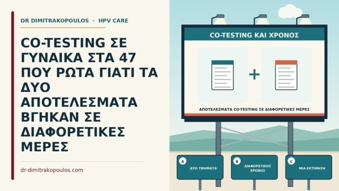 αποτελέσματα co-testing σε διαφορετικές μέρες