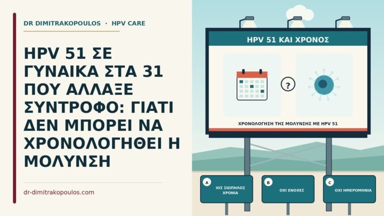 χρονολόγηση της μόλυνσης με HPV 51