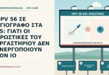 HPV 56 ΣΕ ΑΓΙΟΓΡΑΦΟ ΣΤΑ 45: ΓΙΑΤΙ ΟΙ ΧΡΩΣΤΙΚΕΣ ΤΟΥ ΕΡΓΑΣΤΗΡΙΟΥ ΔΕΝ ΕΝΕΡΓΟΠΟΙΟΥΝ ΤΟΝ ΙΟ χρωστικές εργαστηρίου και HPV 56