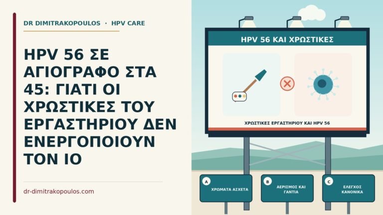 χρωστικές εργαστηρίου και HPV 56