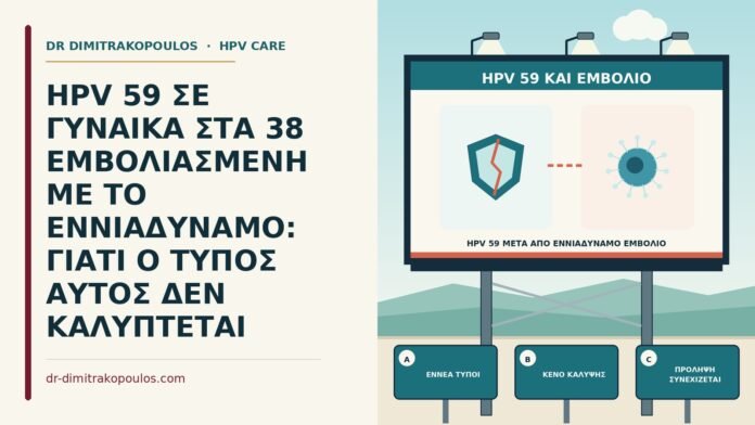 HPV 59 μετά από εννιαδύναμο εμβόλιο