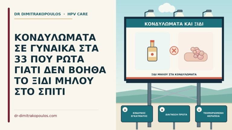 ξίδι μήλου στα κονδυλώματα