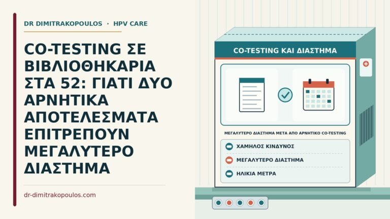 μεγαλύτερο διάστημα μετά από αρνητικό co-testing