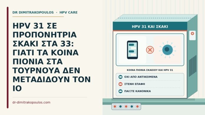 κοινά πιόνια σκακιού και HPV 31