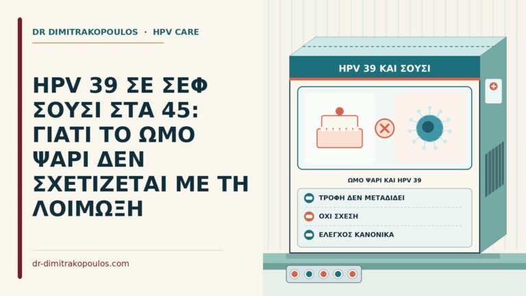 ωμό ψάρι και HPV 39