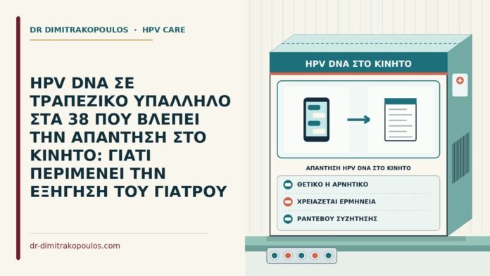 απάντηση HPV DNA στο κινητό