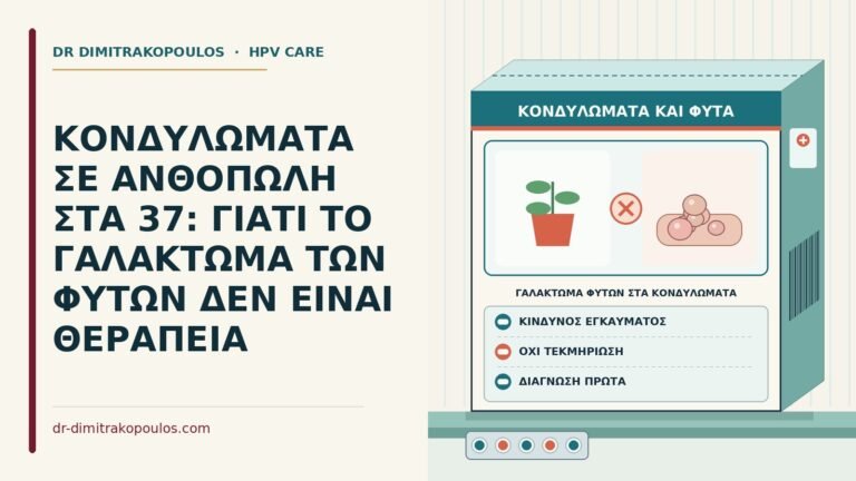 γαλάκτωμα φυτών στα κονδυλώματα