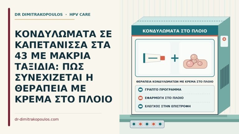 θεραπεία κονδυλωμάτων με κρέμα στο πλοίο