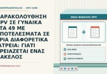 ενιαίος φάκελος αποτελεσμάτων HPV