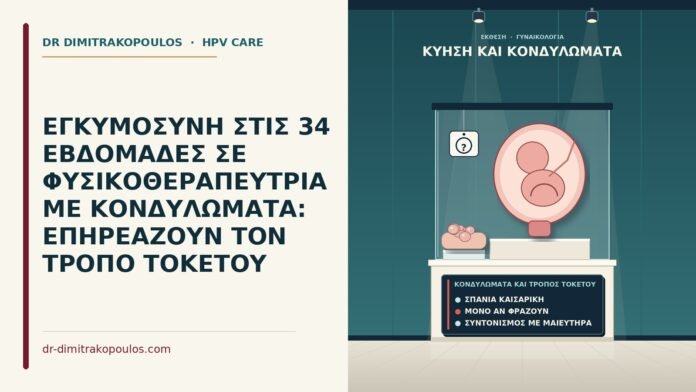 κονδυλώματα και τρόπος τοκετού
