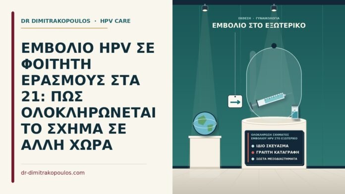 ολοκλήρωση σχήματος εμβολίου HPV στο εξωτερικό
