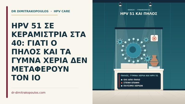 πηλός, γυμνά χέρια και HPV 51
