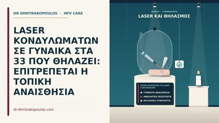 τοπική αναισθησία για laser στον θηλασμό